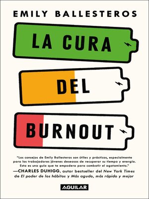 cover image of La cura del burnout